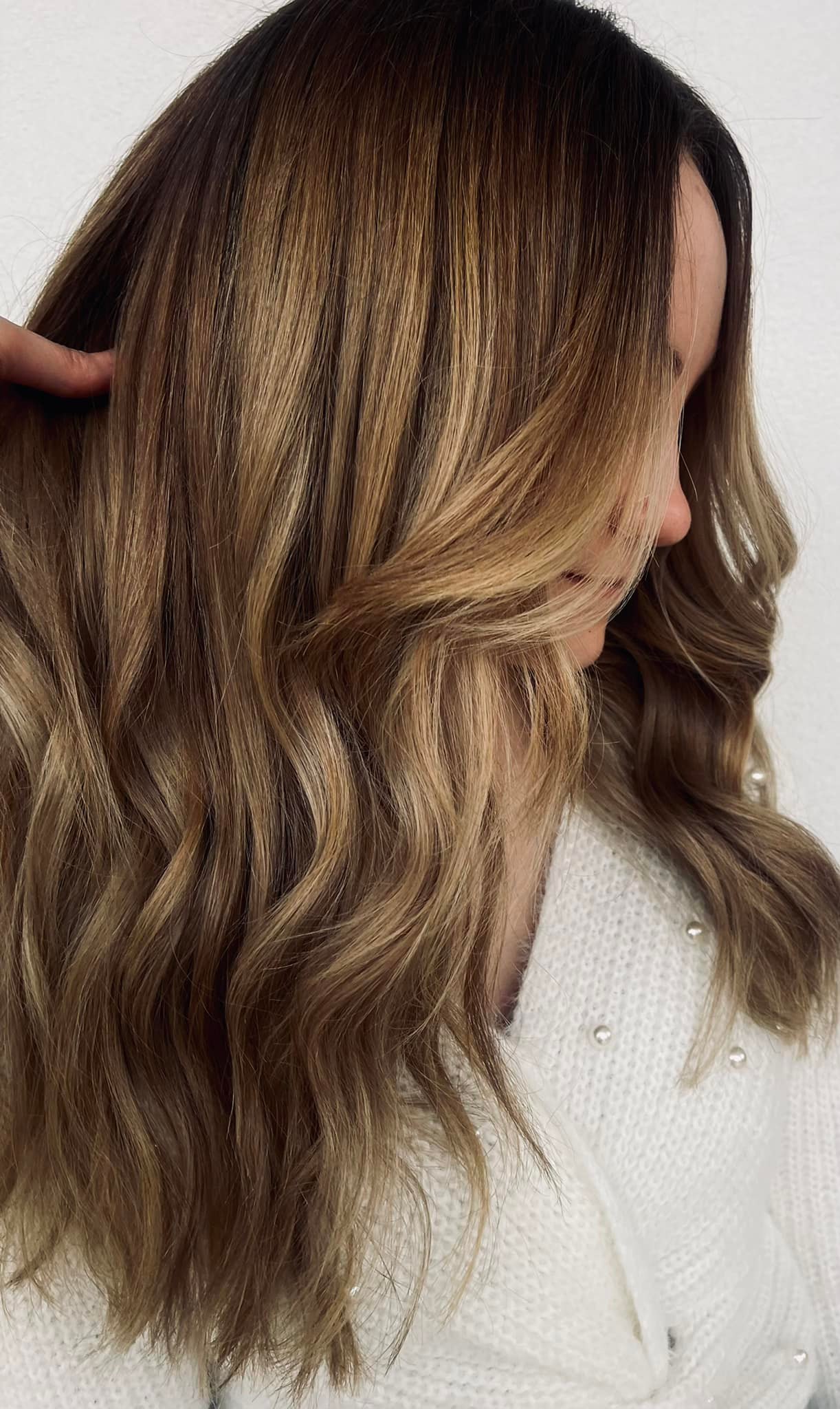 lived in dimensional brunette hair