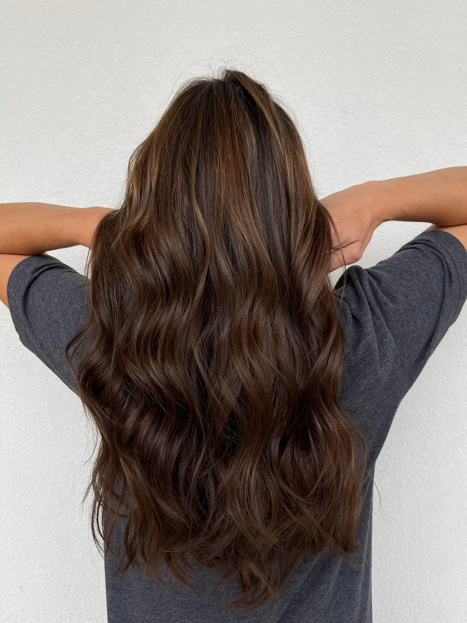 dimensional brunette hair extensions