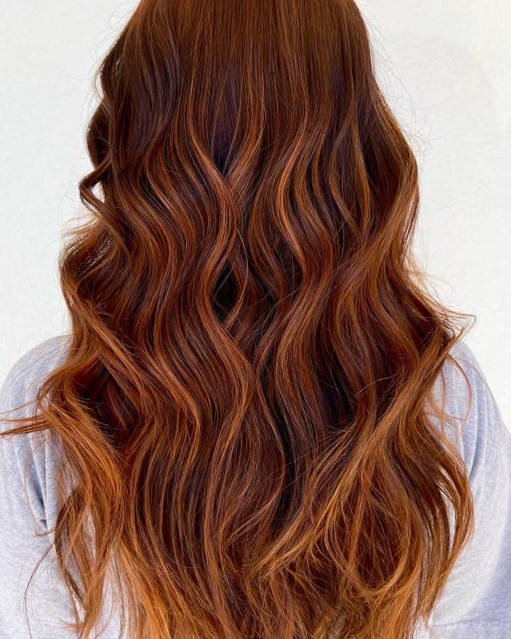 rich copper hair color