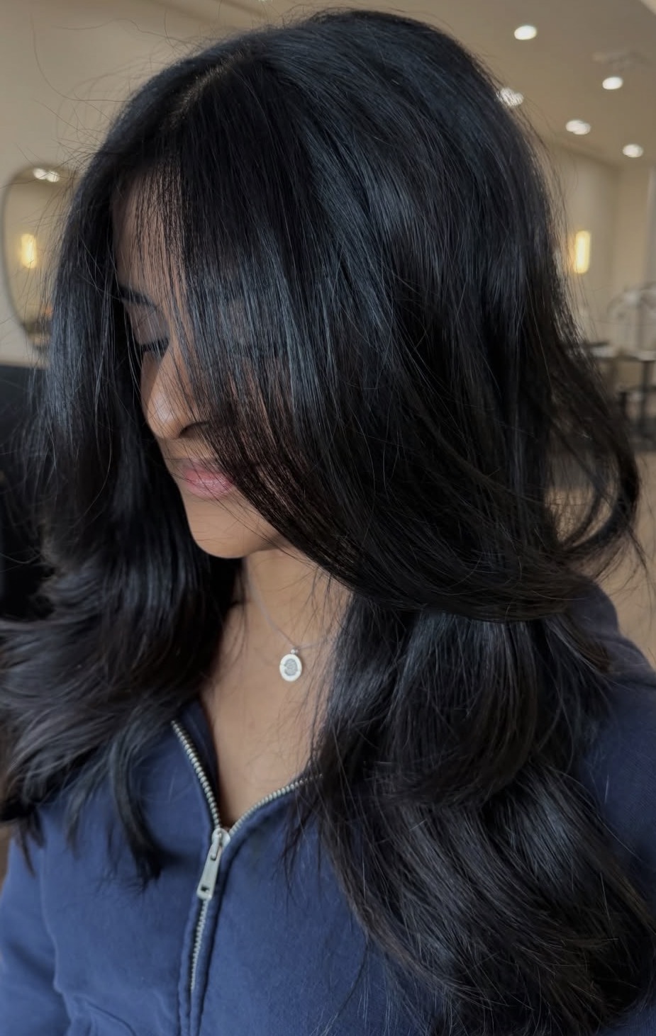 Bouncy blowout at nova strands salon texas